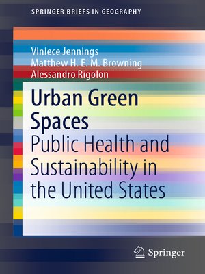 cover image of Urban Green Spaces